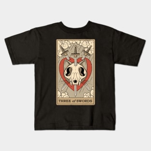 Three of Swords Kids T-Shirt